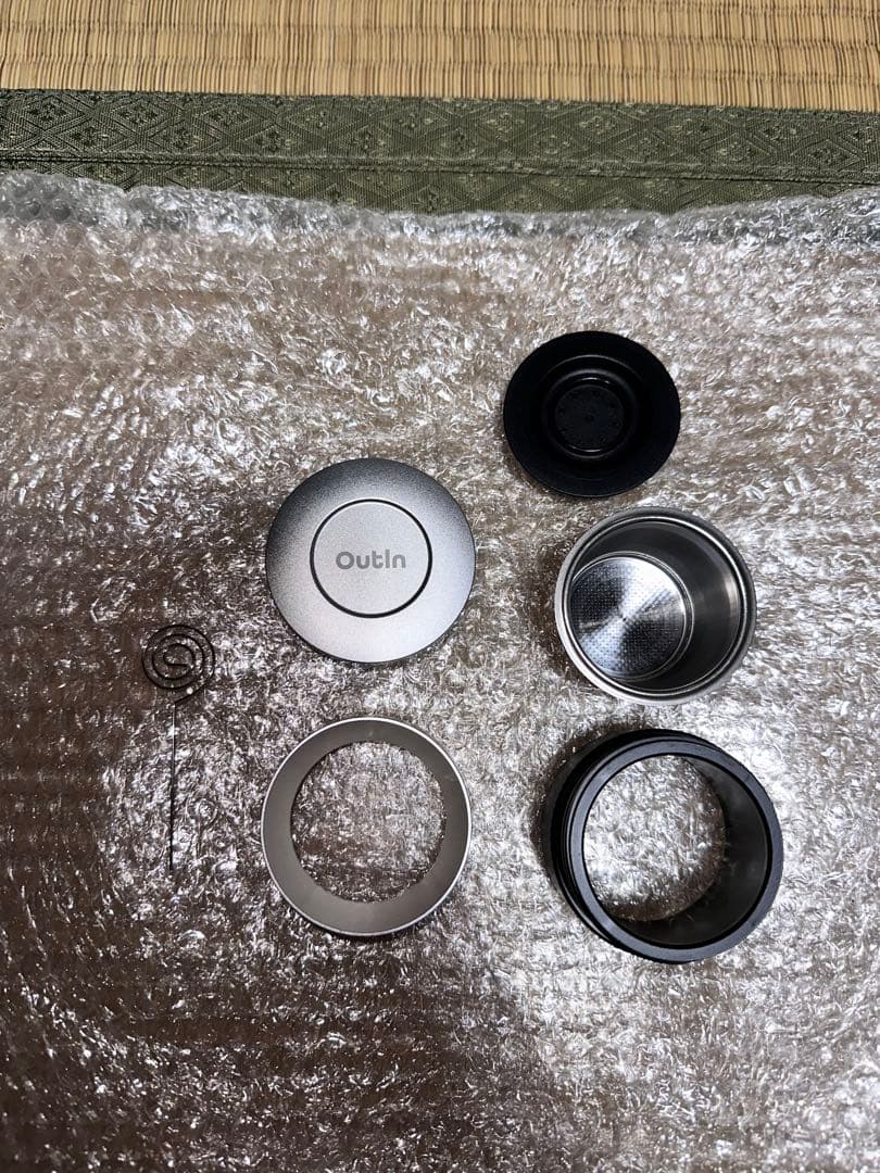 コーヒーメーカー・エスプレッソマシン outin nano + nano basket plus (White)