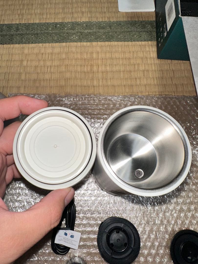 コーヒーメーカー・エスプレッソマシン outin nano + nano basket plus (White)