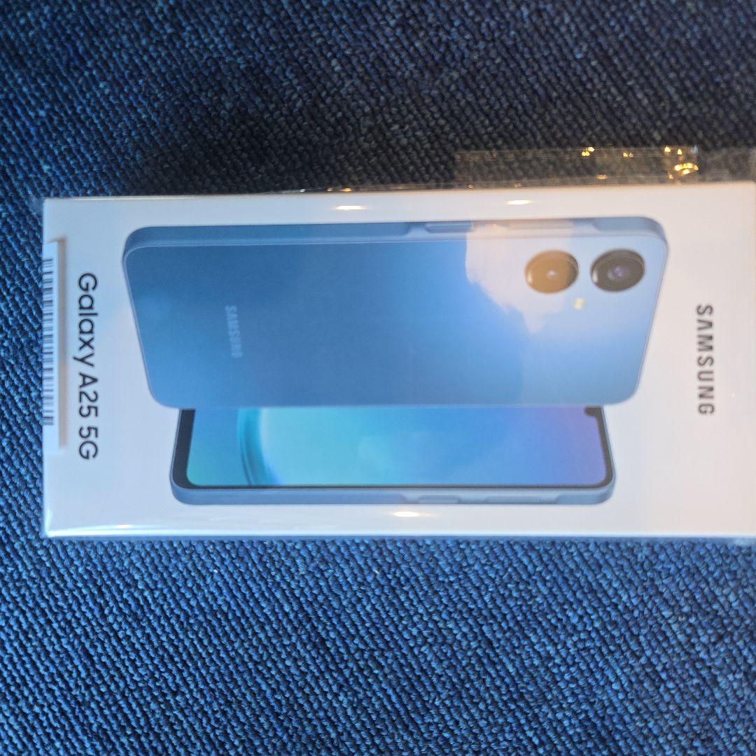 Samsung Galaxy A25 5G Blue 64GB 本体　新品未開封