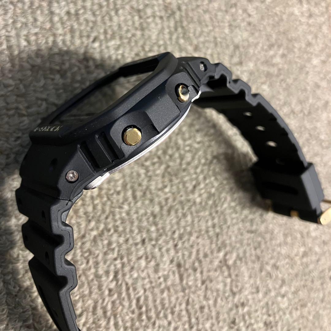 CASIO G−SHOCK DW−5600E ゴールド液晶