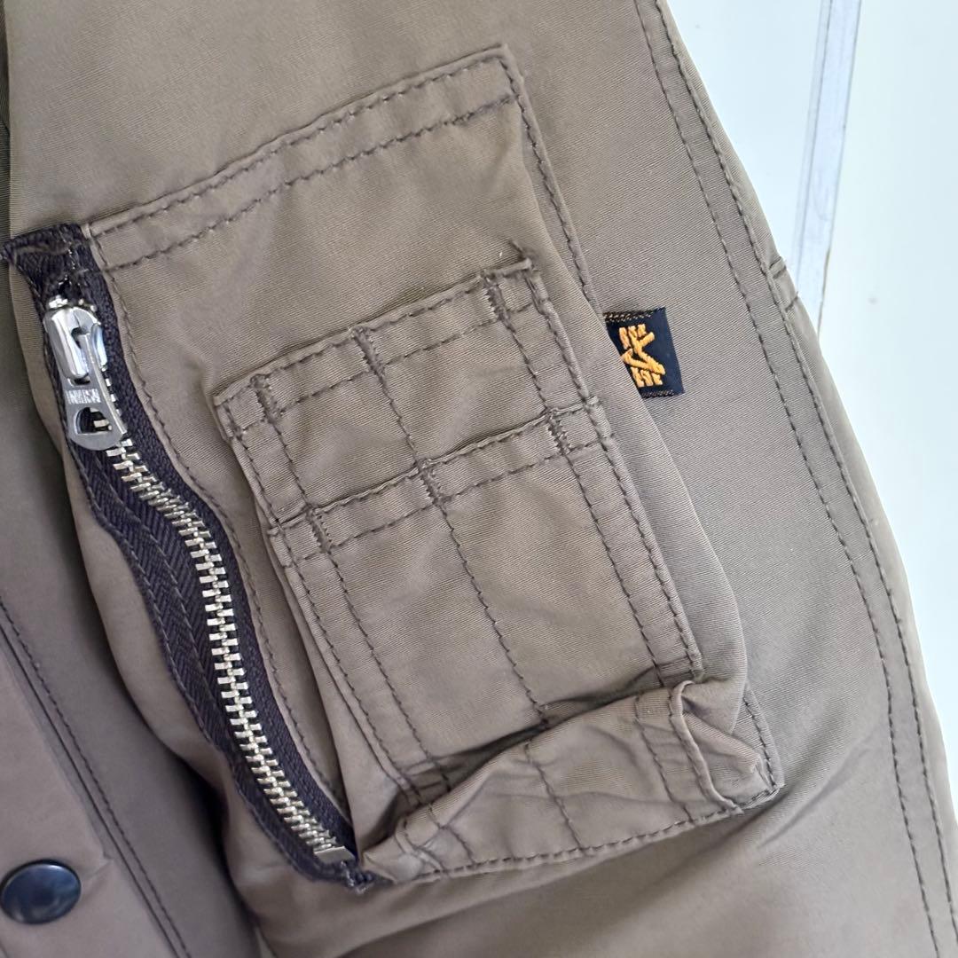 ALPHA×SHIPS GENERAL SUPPLY N-3BダウンジャケットM