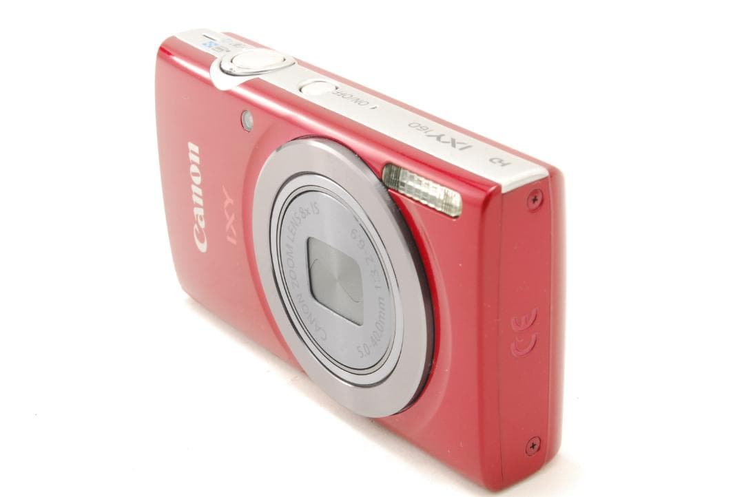 Canon IXY 160 Redコンパクトデジタルカメラ 動作確認済み