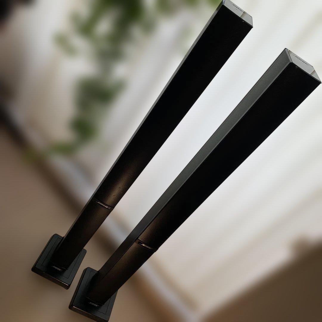 BOSE タワースピーカー ブラック　 MODEL 55WER 別売台座付