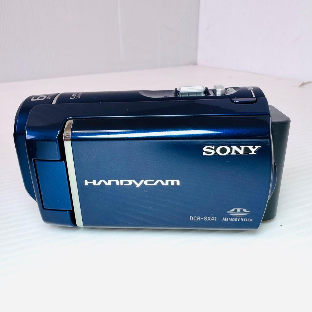 SONY デジタルビデオカメラ　DCR-SX41 ブルー