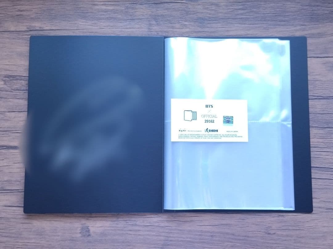BTS JPFC FC継続特典 当選 直筆サイン入り フォトバインダー SUGA
