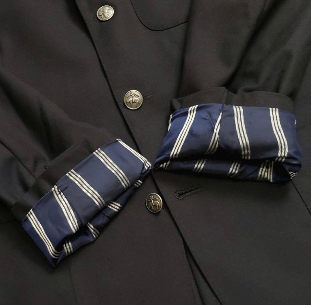 【極希少/USA製】ブルックスブラザーズ 1818 ロロピアーナ 紺ブレ 38R