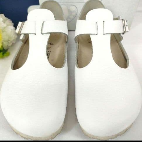 未使用級 ビルケンシュトック ティッケル Tストラップ サンダル シューズ 本革