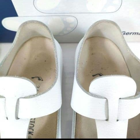 未使用級 ビルケンシュトック ティッケル Tストラップ サンダル シューズ 本革