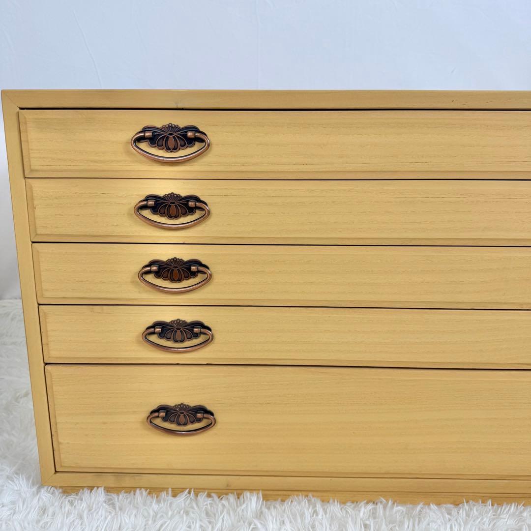 『特価』桐ダンス 桐箪笥 引き出し式 着物タンス 5段