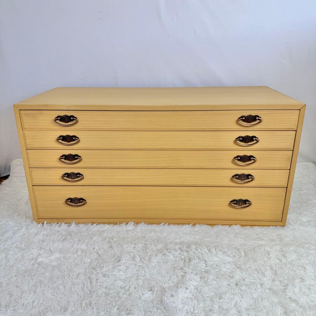 『特価』桐ダンス 桐箪笥 引き出し式 着物タンス 5段