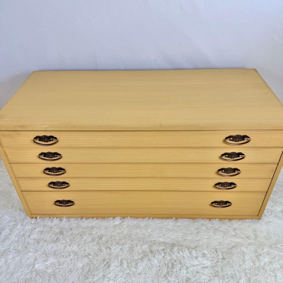 『特価』桐ダンス 桐箪笥 引き出し式 着物タンス 5段