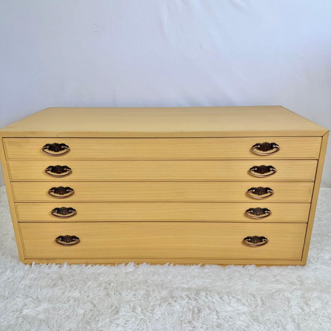 『特価』桐ダンス 桐箪笥 引き出し式 着物タンス 5段