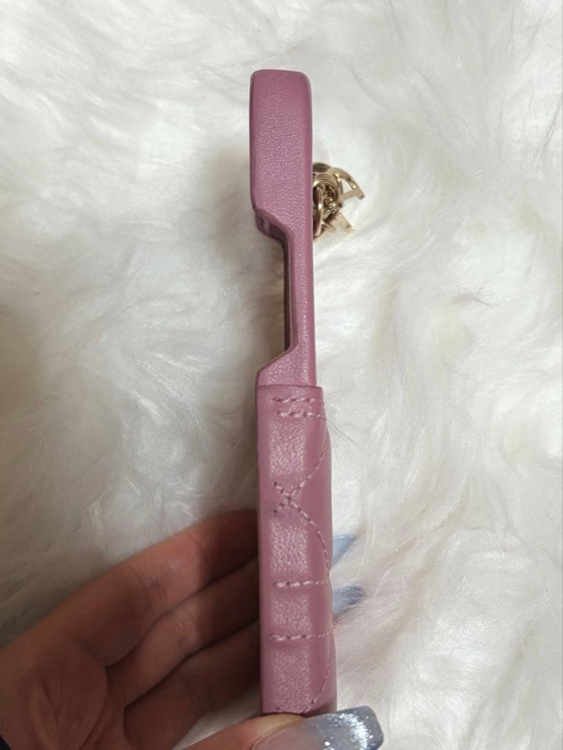 ☆極美品☆ Dior Lady Dior iPhone 12 ケース　ピンク