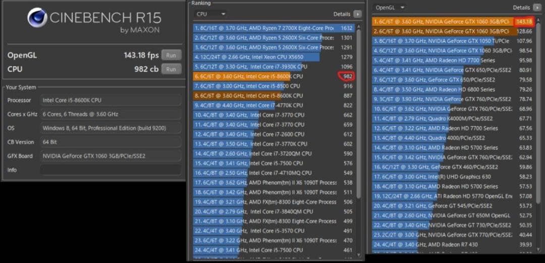 CPU Intel Core i5-8600K CPU LGA1151