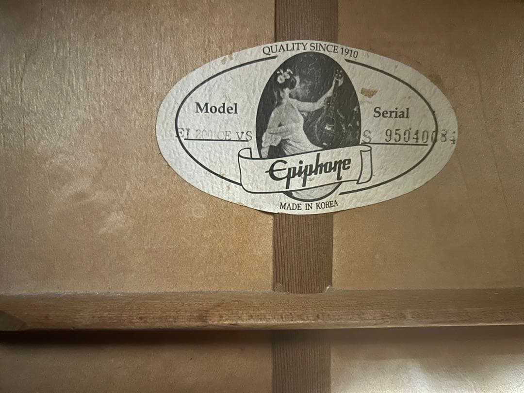 エピフォン エレアコ ギター EJ-200CE VS