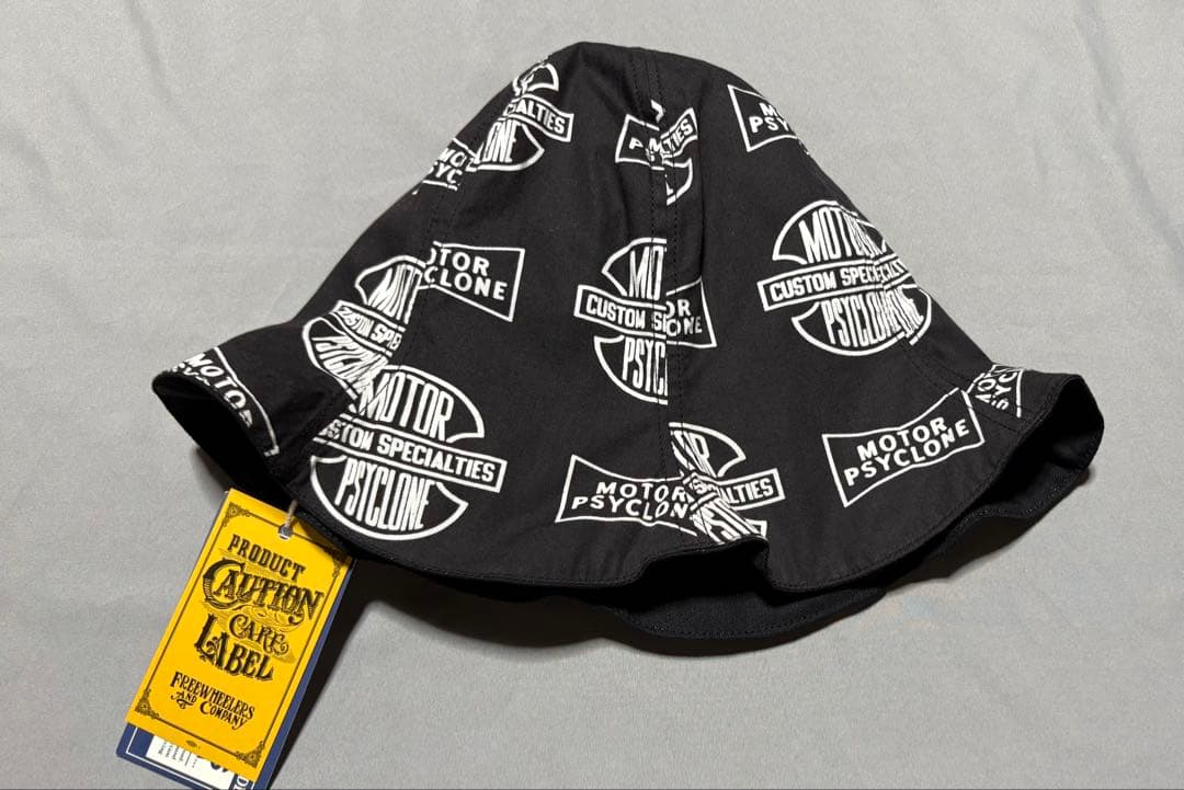 フリーホイーラーズ　モーターサイクル　リバーシブルチューリップハット