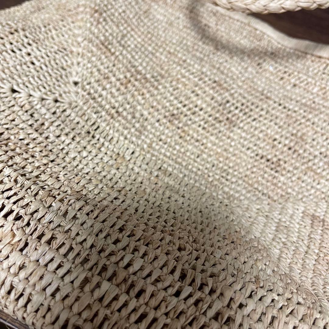 NORO カゴバッグ トートバッグ ラフィア ノロ プラージュ 辺見えみり