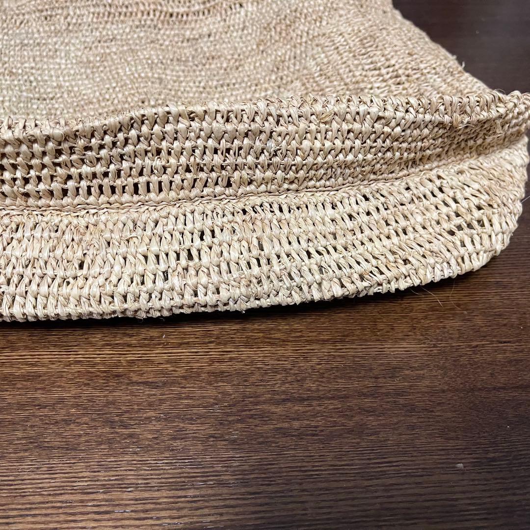 NORO カゴバッグ トートバッグ ラフィア ノロ プラージュ 辺見えみり