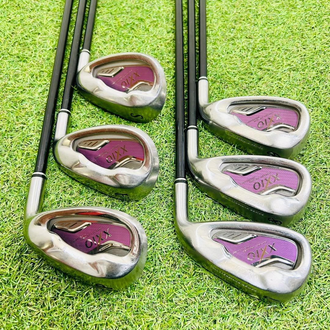 ゼクシオ 6代目 MP600 レディース アイアンセット 右 A 初心者 6本