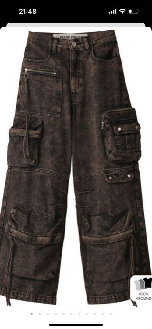 最終価格プランクプロジェクト　デニムカーゴパンツ
