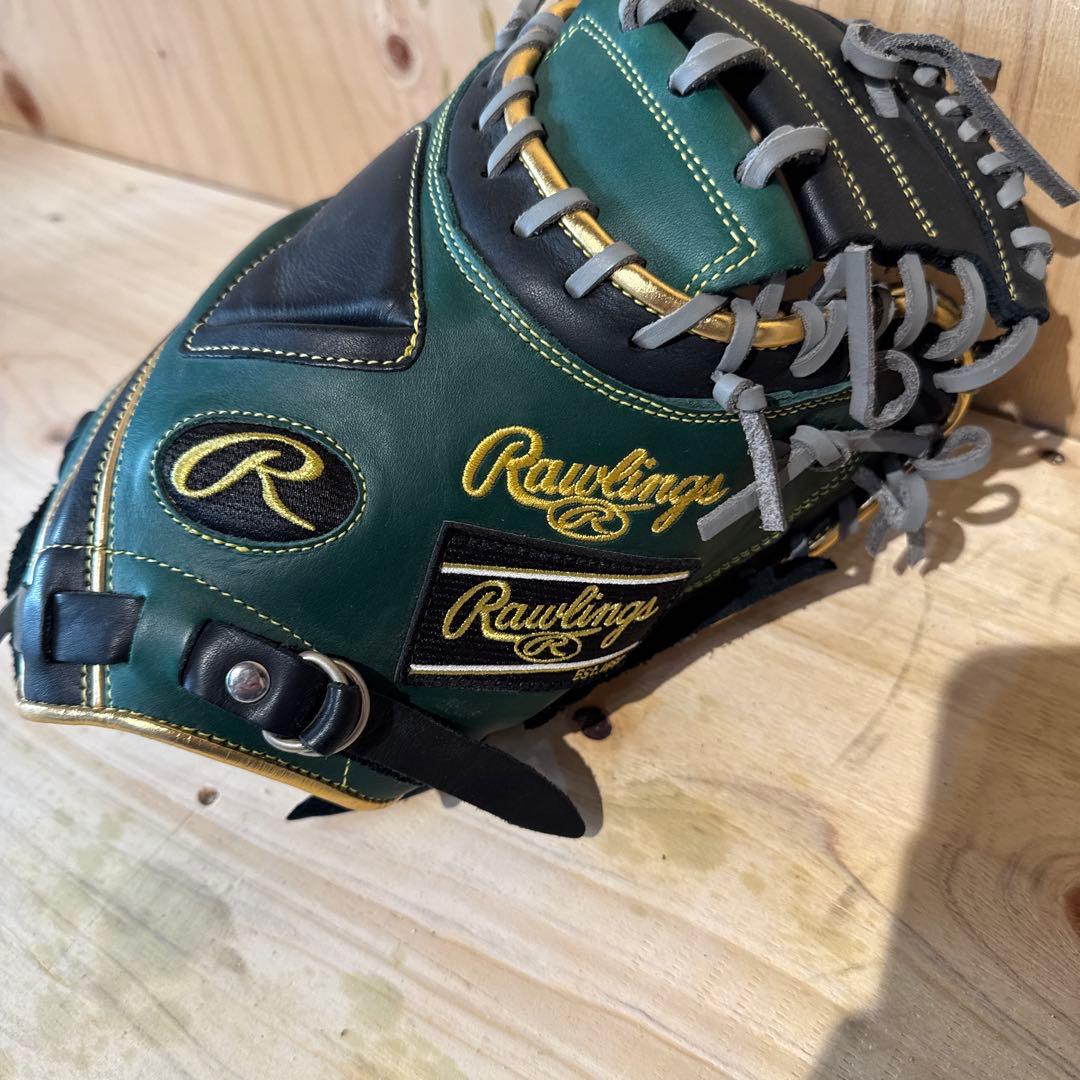 Rawlings キャッチャーミット 緑/黒