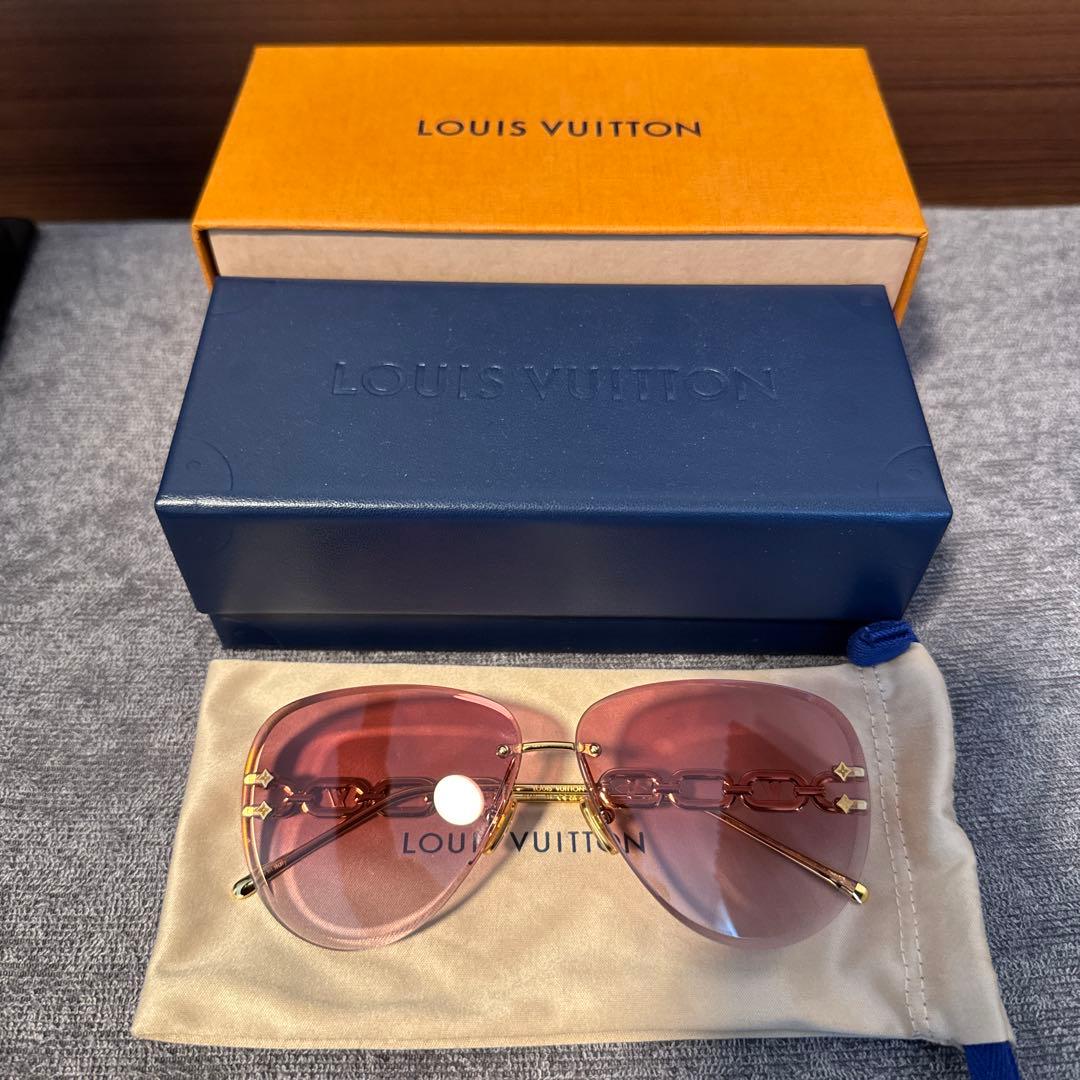 ルイヴィトン サングラス ジュエル キャットアイ