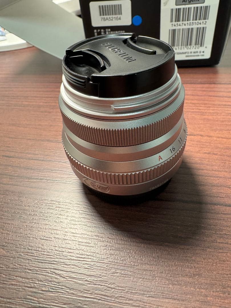 FUJIFILM XF35mmF2 R WR シルバー
