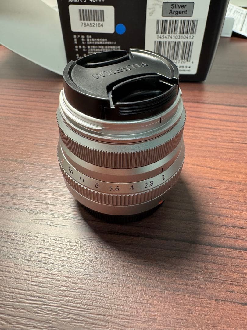 FUJIFILM XF35mmF2 R WR シルバー