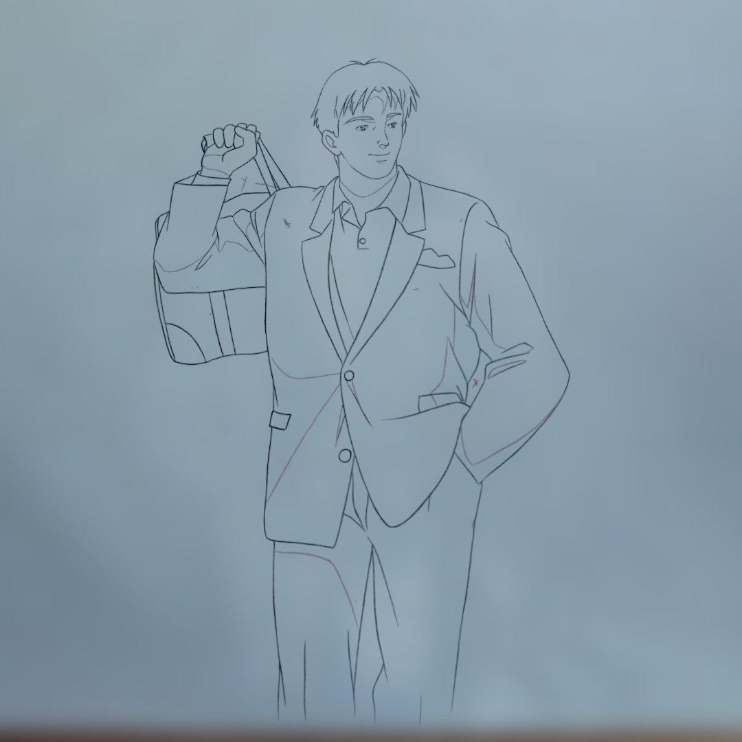 KAZU＆YASUヒーロー誕生の絵コンテ？