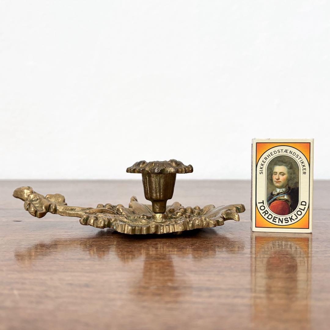 【ドイツ 真鍮製の葡萄キャンドルスタンド】ヴィンテージ