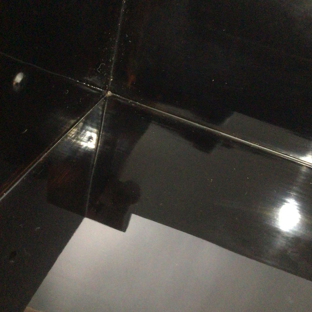 Ｓ１５８　莨盆　『真塗』『如心斎好』『鯨手』『手付煙草盆』　共箱　茶道具