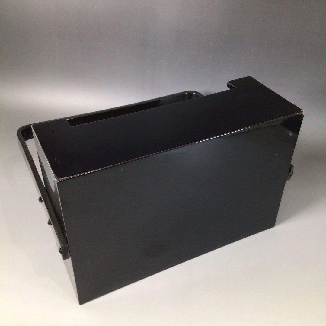 Ｓ１５８　莨盆　『真塗』『如心斎好』『鯨手』『手付煙草盆』　共箱　茶道具