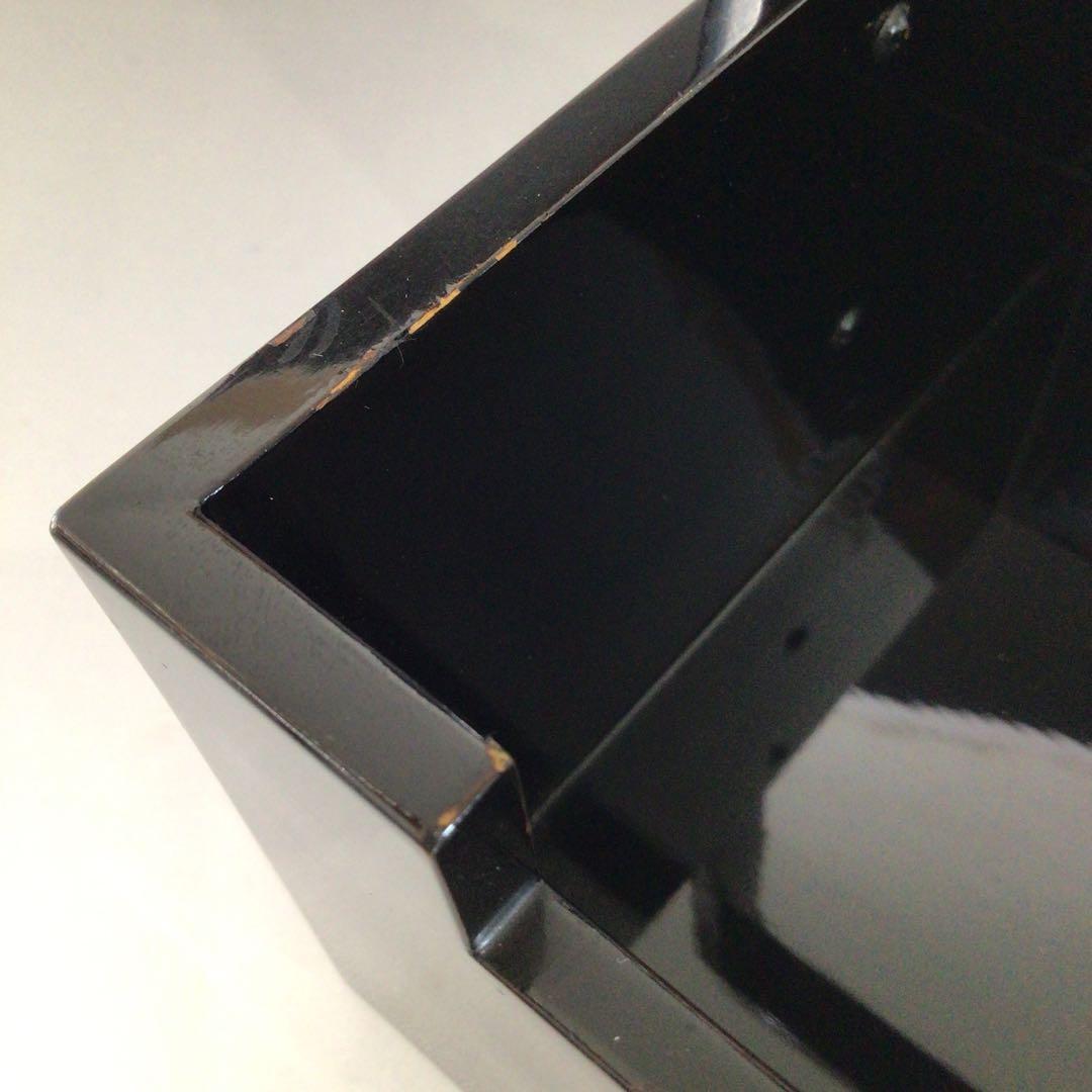 Ｓ１５８　莨盆　『真塗』『如心斎好』『鯨手』『手付煙草盆』　共箱　茶道具