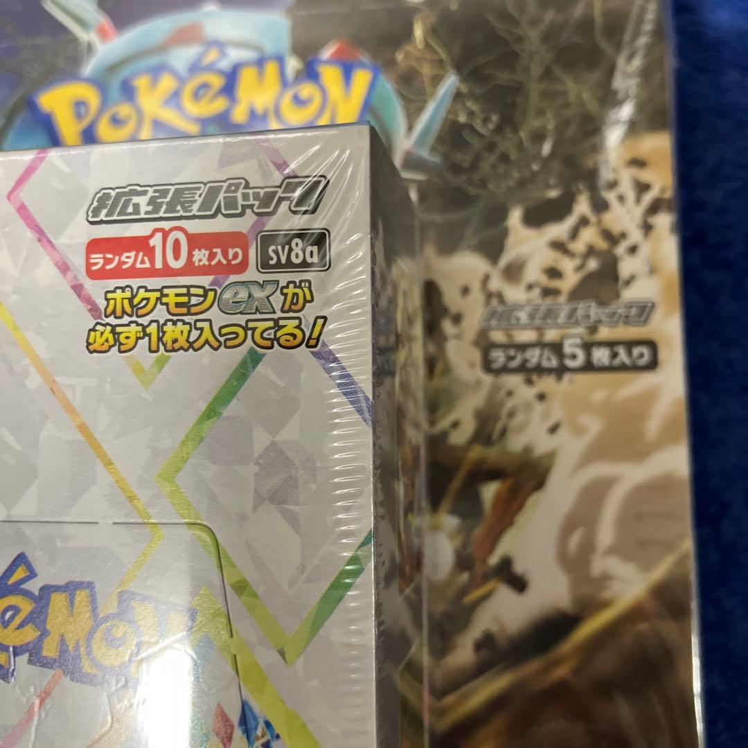 ［即購入可］テラスタルフェスex1boxクレイバースト1box各シュリンク付き