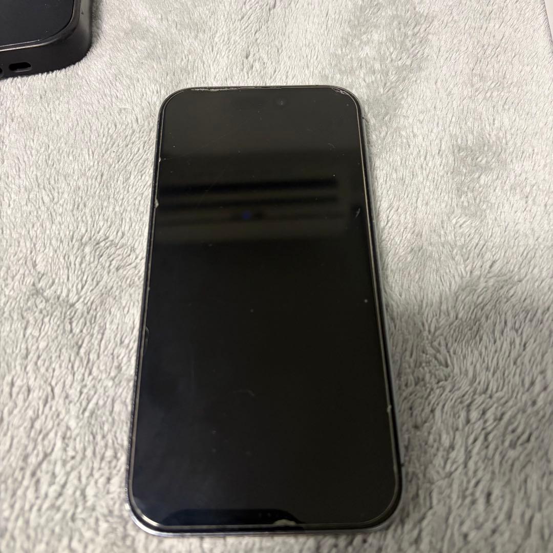 Apple iPhone 14 Pro ディープパープル 本体　保護ケース付き