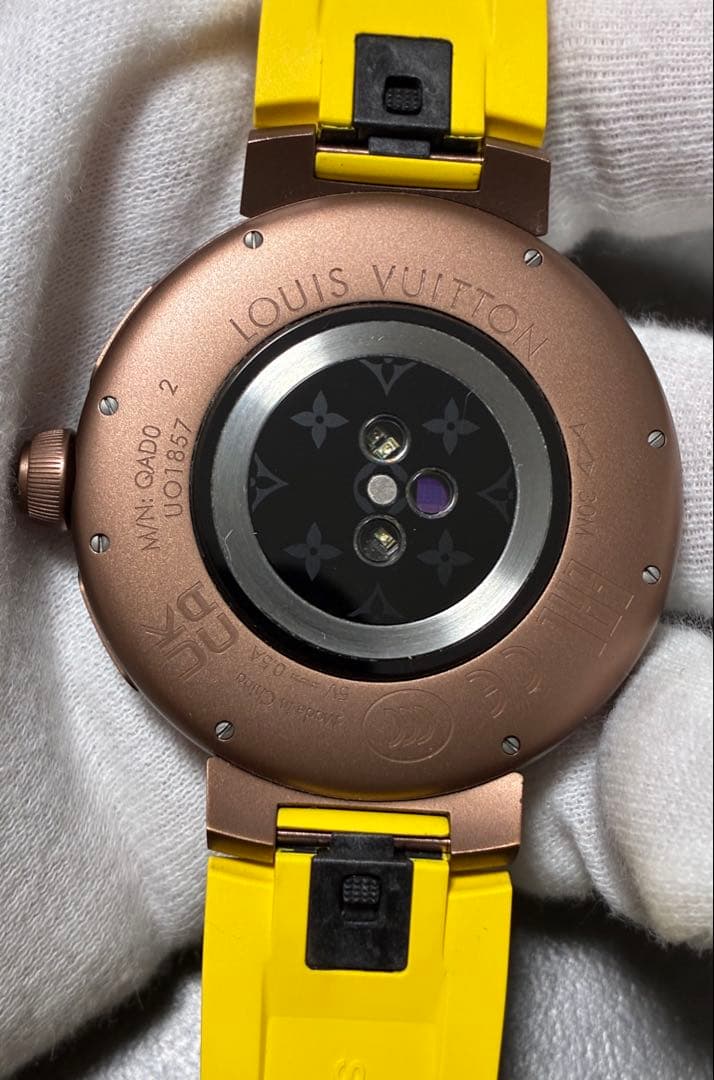 【極美品】【ベルト2本付き】ルイ・ヴィトン　タンブールホライゾン　ライトアップ