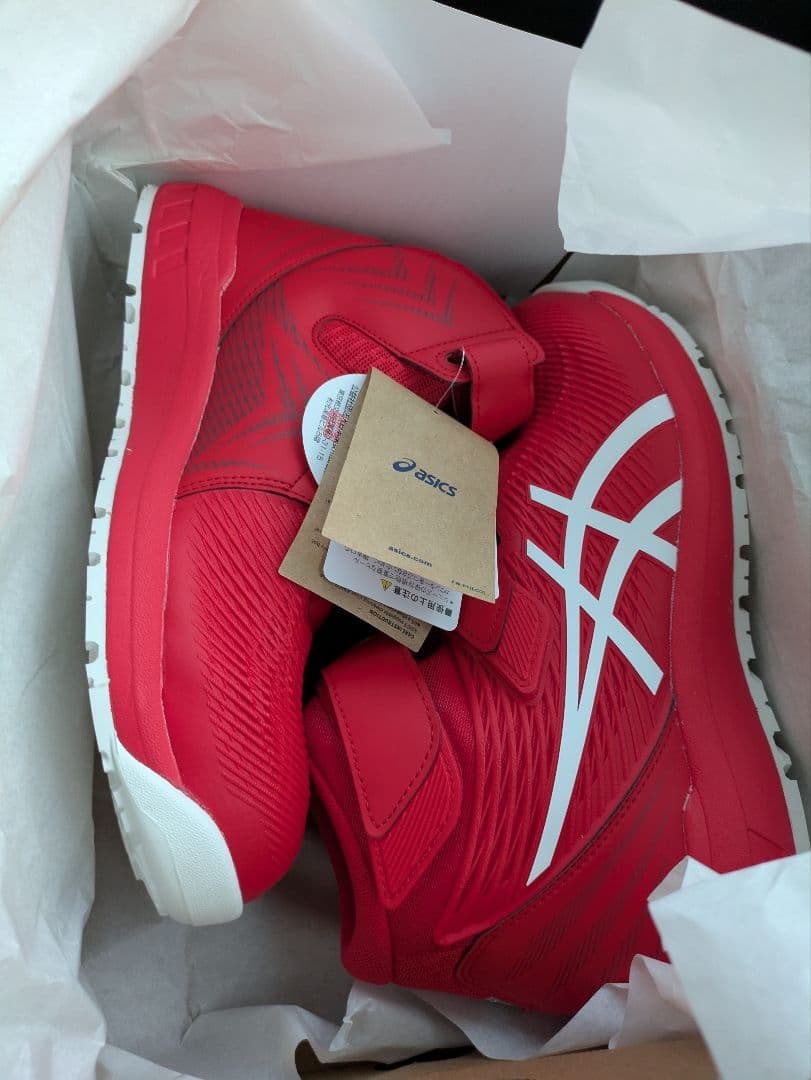 asics WINJOB クラシックレッド/ホワイト 26.0cm