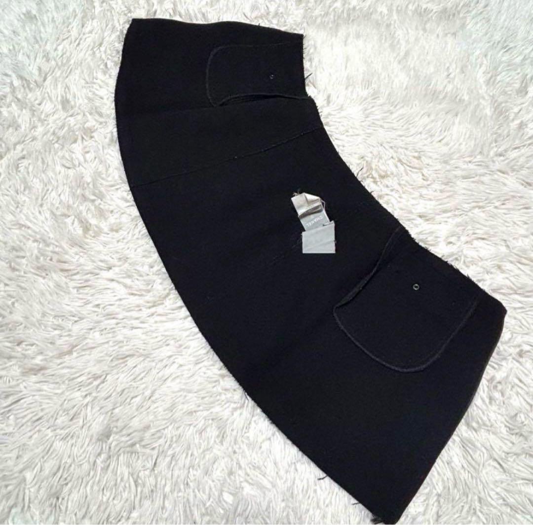 シャネル　スカート　size34(XS相当) ブラック系 ココマーク