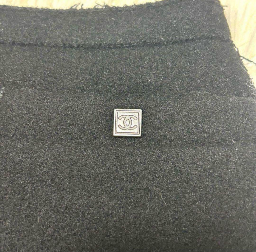 シャネル　スカート　size34(XS相当) ブラック系 ココマーク