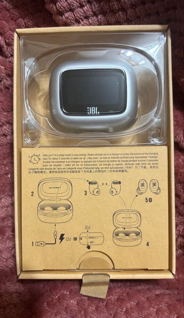 JBL LIVE BUDS 3 ワイヤレスイヤホン　シルバー