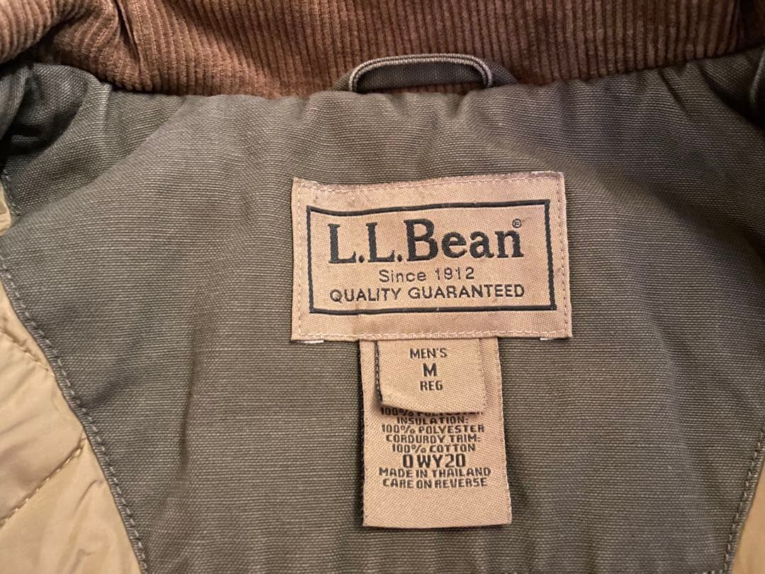 【美品】エルエルビーン　ハンティングジャケット　カーキ　Mサイズ
