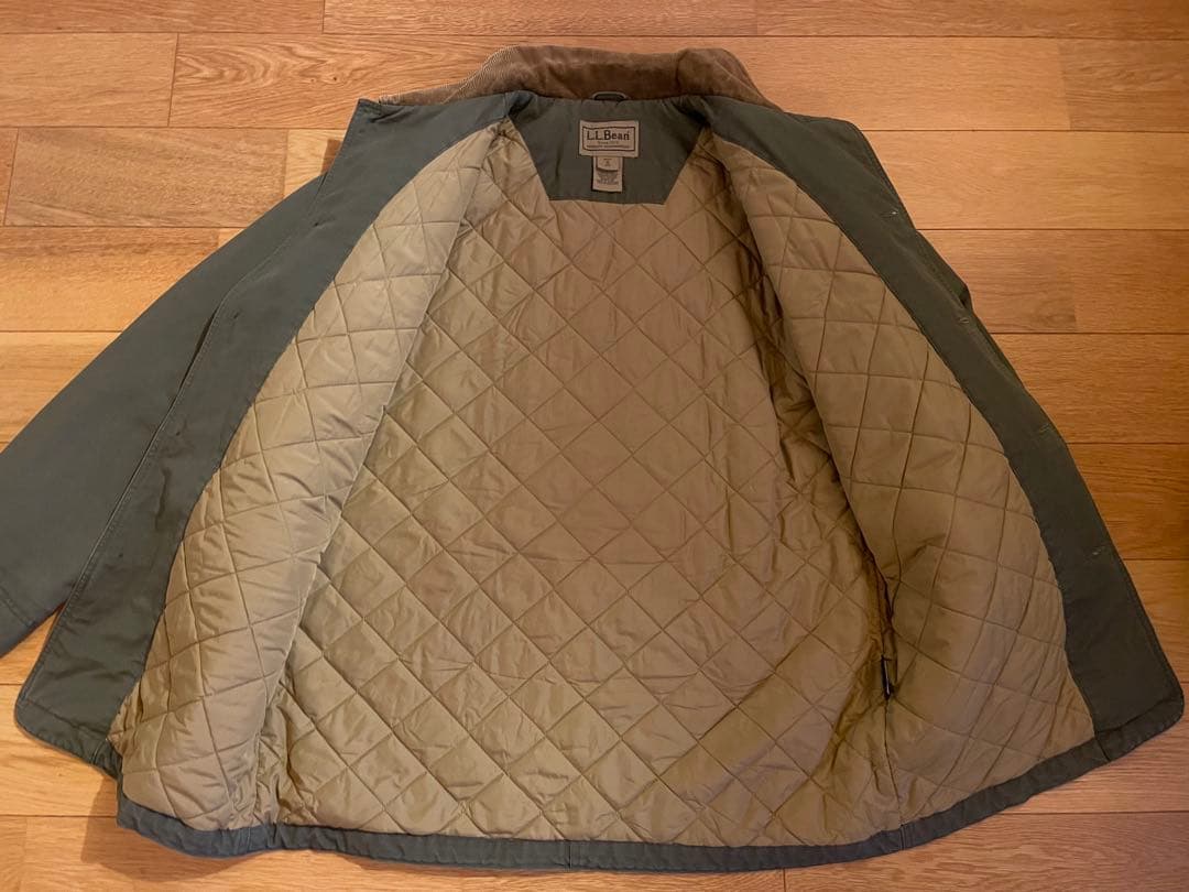 【美品】エルエルビーン　ハンティングジャケット　カーキ　Mサイズ