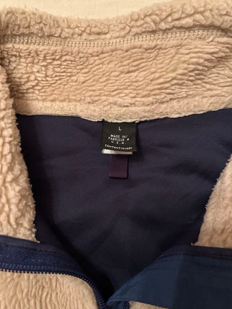 Patagonia レトロXベスト　ナチュラル　アメリカ製　1997年スプリング