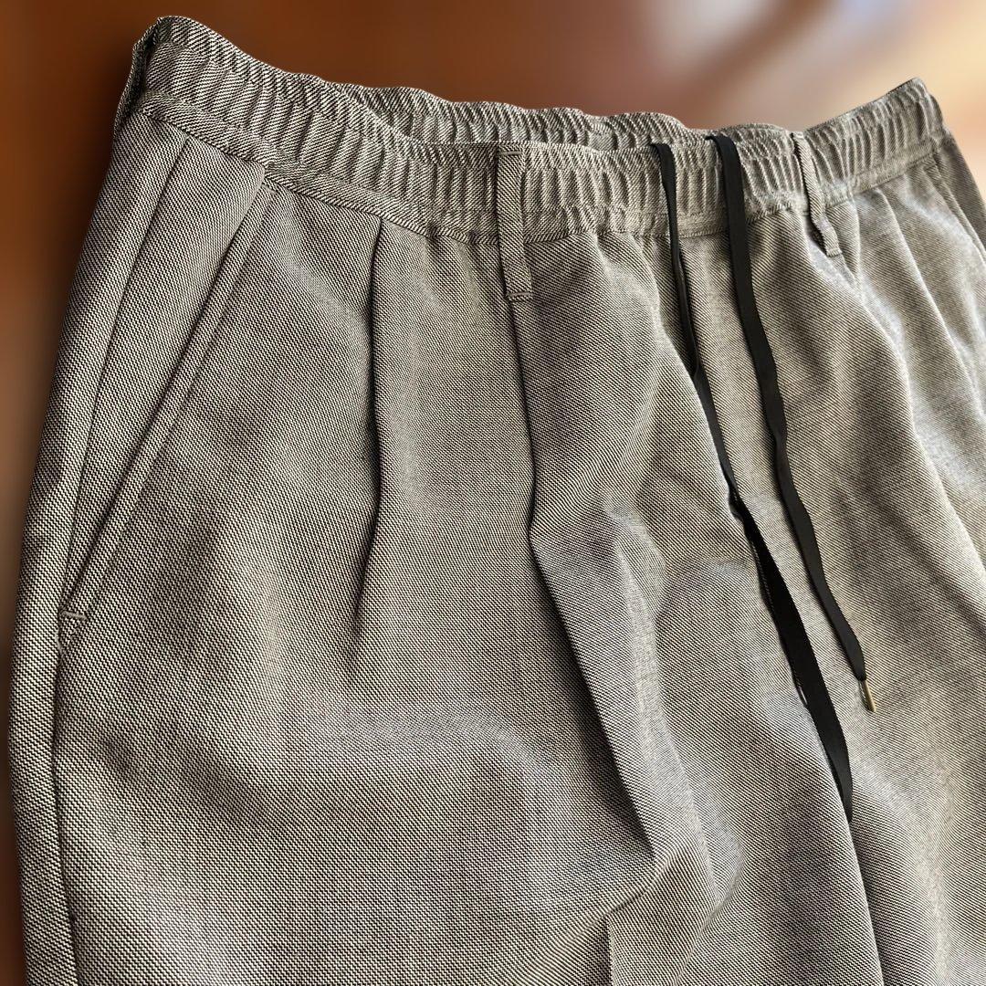 【MISTER HOLLYWOOD】ワイドテーパード ゴム仕様　メンズパンツ