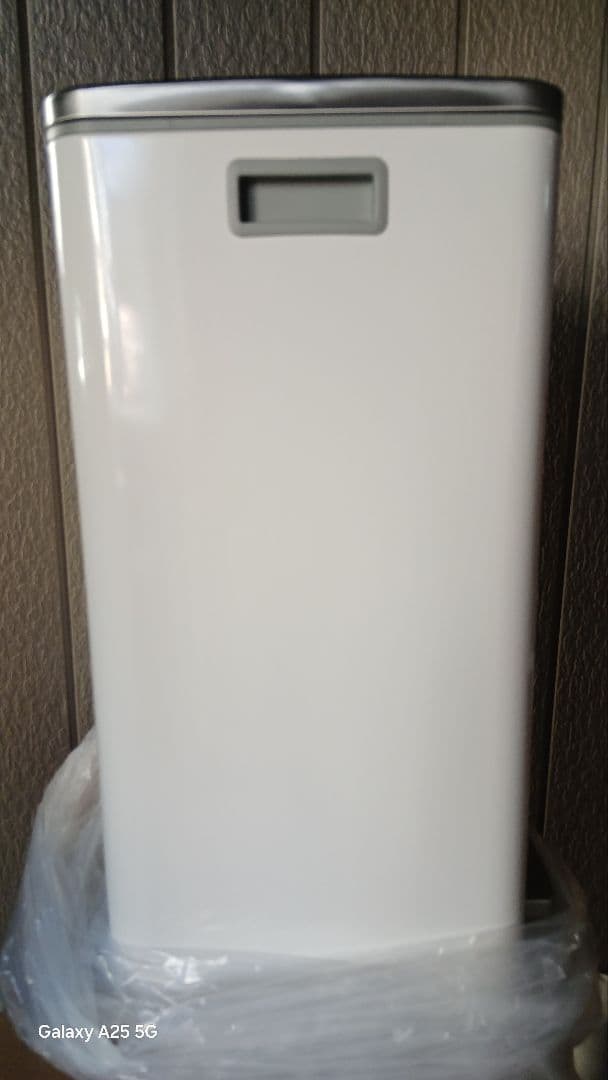 #新品　ゴミ箱 ダストボックス 2分別ペダル式 2x30L ステンレス