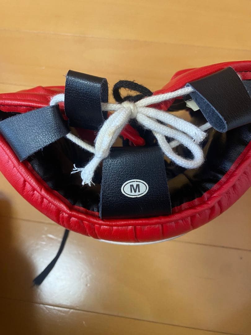 winning FG-5000 ヘッドギア 赤 Mサイズ