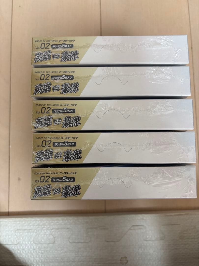 Force of the Horse Vol.02 英雄vs豪傑 未開封5BOX
