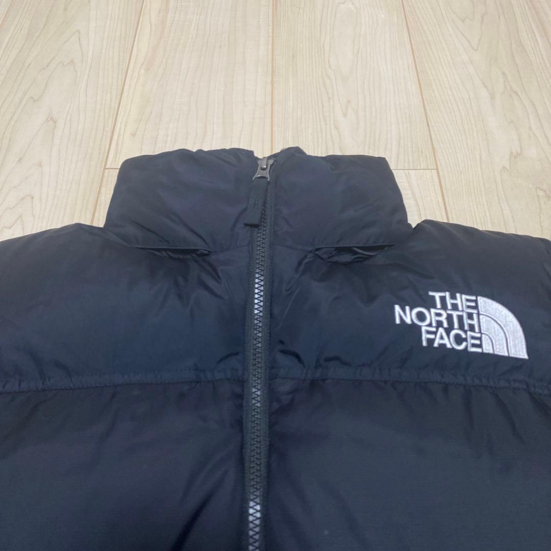 【希少、Mサイズ】ノースフェイス　ダウンジャケット　ヌプシ　国内正規品 黒　②