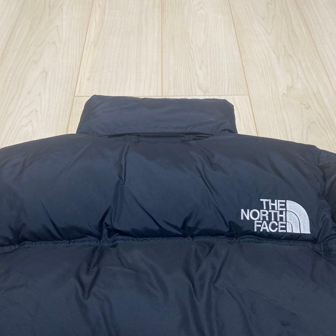 【希少、Mサイズ】ノースフェイス　ダウンジャケット　ヌプシ　国内正規品 黒　②