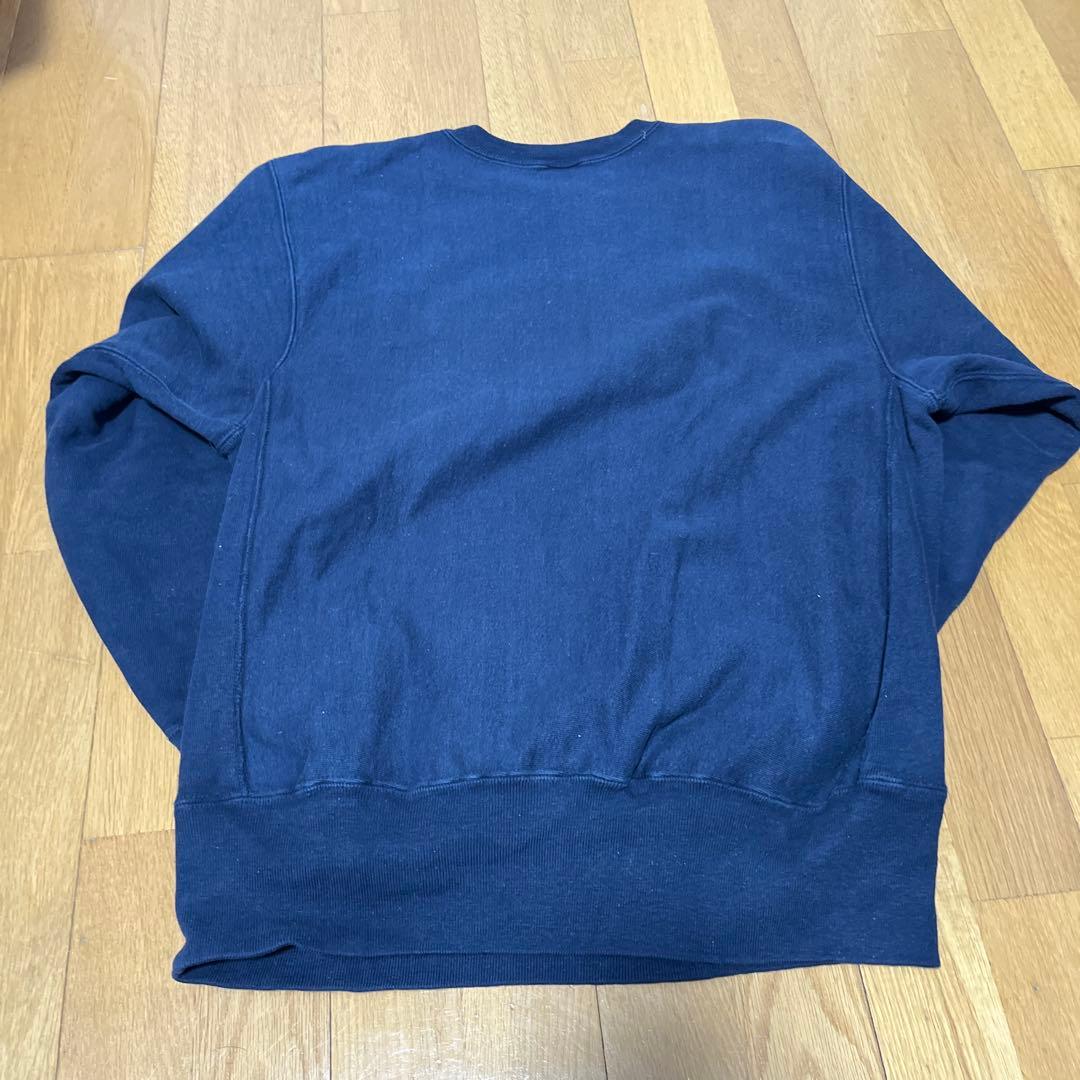 90s　Champion　リバースウィーブ　トレーナー　 ネイビー　USA製